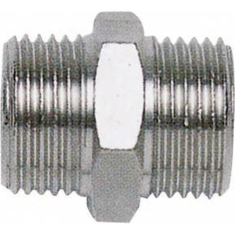 Aerotec Doppelnippel G 1/2" X G 1/2" lose 2005023Z Druckluft-Doppelnippel 1 St.