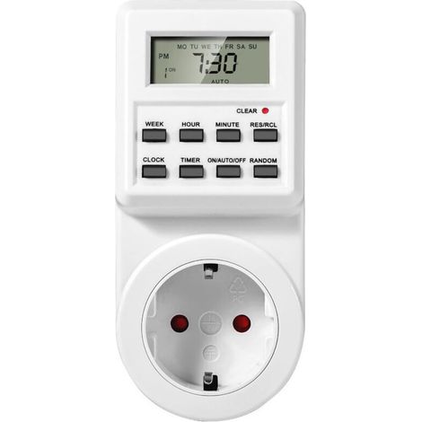 Digitaler und elektrischer Timer, programmierbarer Timer mit alternierenden und sich wiederholenden Zyklen, Countdown-Timer, programmierbarer Timer mit LCD-Anzeige, Strom sparen
