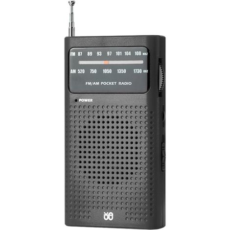 Radio Portable Poste Radio Transistor Radio de Poche Petite FM AM Radio, et Haut-Parleur, Excellente Réception