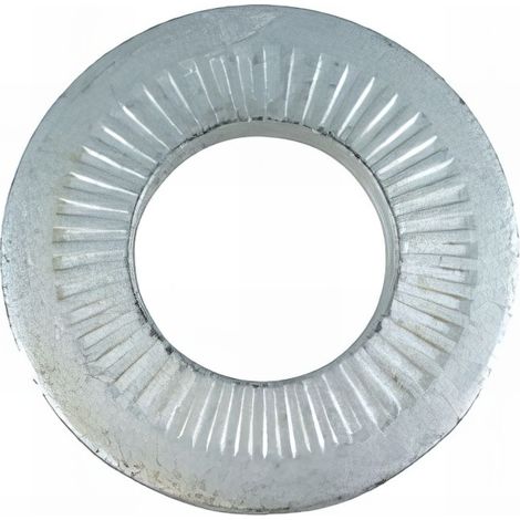 100 rondelles contact M zingués 16 x 32 mm