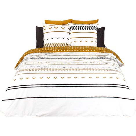 Parure de couette 260x240 Coton bio 57 Fils TAPIR (1/5)
