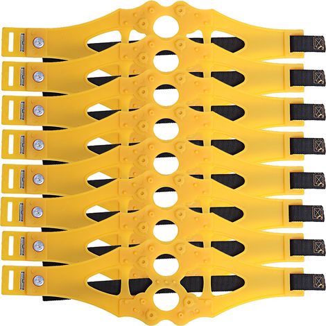 8Pcs Chaînes à Neige Universelles Antidérapantes pour Pneus de Voiture, Chaînes de Secours Hiver (1/5)