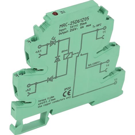 5V Elektromagnetisches Relais MRC-25D61Z05 SPS-Schnittstellenmodul Steuerplatine (1/5)