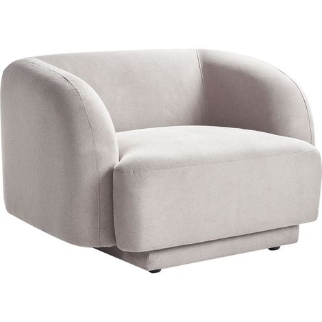 Armchair SKJANES Fabric Light Grey (1/5)