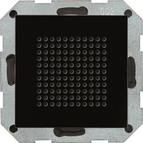 Gira Altoparlante UP-Radio System 55 Ottica vetro nero [228205], 2282 05