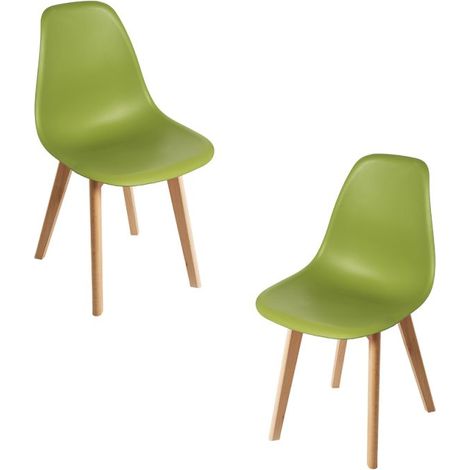 Packs Sillas Comedor - Pack 2 Sillas Kelen - Verde (1/3)