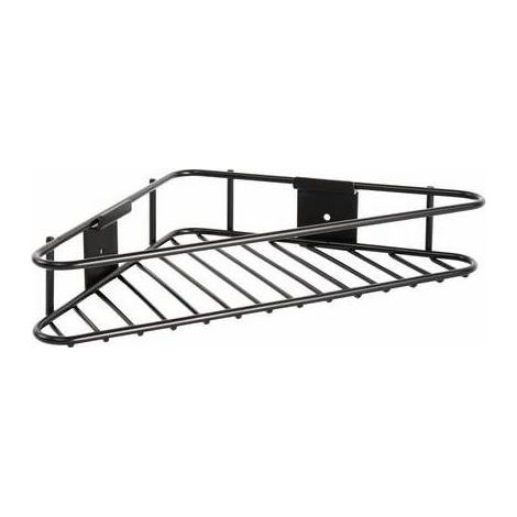 ANGLE DE DOUCHE NEW CHROME EVO Dimensions : Noir mat