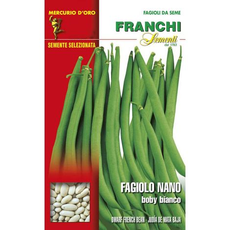 SEMI FAGIOLO NANO BOBY BIANCO GR.500 FRANCHI