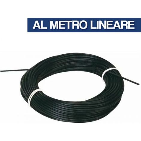 GUAINA PLASTIFICATA FLESSIBILE MM.8 PER CAVO ACCIAIO MM. 2,5 - 3 (20223)