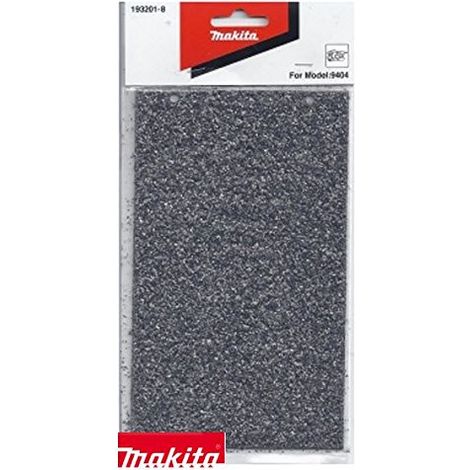Plaque de ponçage fine 93mm – Base en graphite pour ponçage bois dur – Compatible avec Makita 9404 – Grain 120
