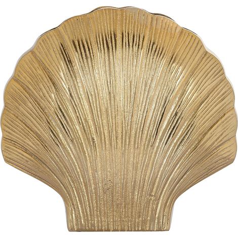 Vase Noé big élégance en aluminium - Teinte dorée éclatante (1/5)