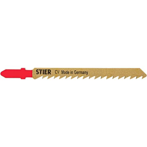 Lame de scie sauteuse STIER ST 75/4/1,7 universelle bois pour coupes à angle droit rapide 20 pièces (1/5)