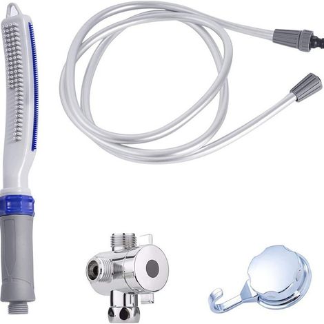 Multifunktionaler Duschkopf für Haustiere, einfache Duschdüse für Haustiere, Badespray für Haustiere, Reinigungs- und Pflegeprodukte für Haustiere (1/5)