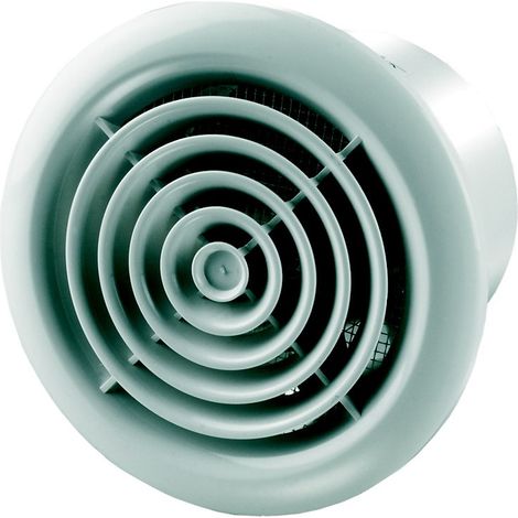 Aérateur extracteur d'air PF 125 - Aluminium mat - 125mm - Winflex Ventilation