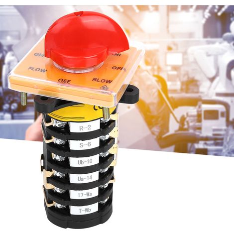 Sélecteur de vitesse universel à came rotative 8 positions T-16EXF64D-6 pour fraiseuse (1/5)