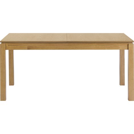 Mesa extensible de madera clara roble L170-230 cm SYLVA (1/4)