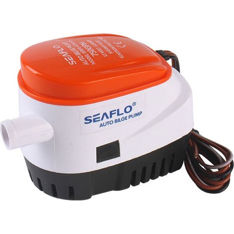 Pompe de cale submersible automatique SEAFLO série 06 750GPH avec interrupteur à flotteur intégré 12v (1/5)