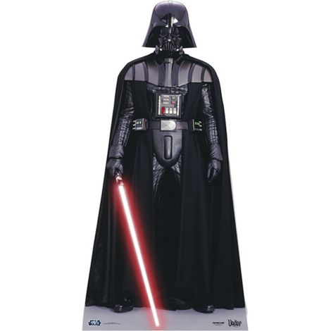Figurine en carton Darth Vader (Mini Format) - Haut 95 cm