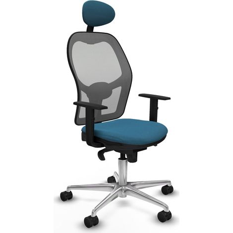 Sedia da Ufficio Piqueras y Crespo 1D086N1 Grigio Verde petrolio (1/5)