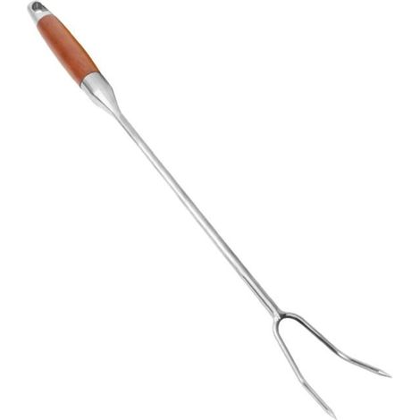 BelleRise - Fourchette à viande en acier inoxydable, fourchette à découper la viande, outil de cuisine professionnel à double fourchette (1/5)