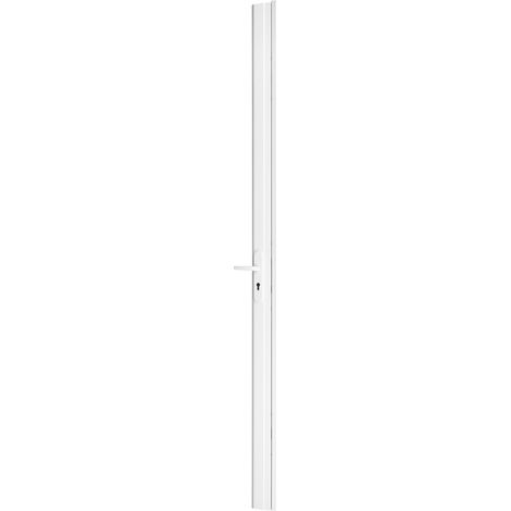 Cassa serratura TRIBANDO a 3 punti con incontro, porta H max 2250 mm, bianca – THIRARD (1/3)