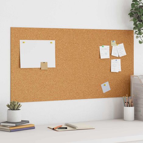 vidaXL Feuille de Liège 6 pcs Marron 100 x 50 cm Liège