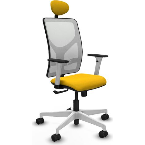 Sedia da ufficio piqueras y crespo Motilla bianco schiuma ergonomica (1/2)