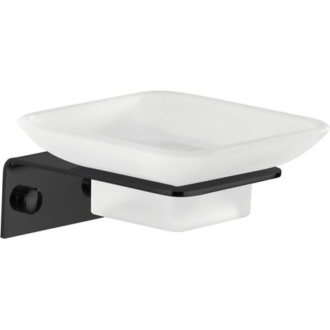 MANILLONS TORRENT 01506081 BASSIC Jabonera Pared Negro Mate - ref: 01506081 (1/2)