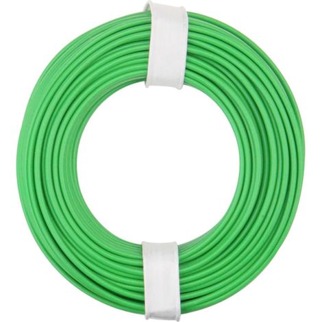 Donau Elektronik 125-014 Litze 1 x 0.25 mm² Grün 10 m