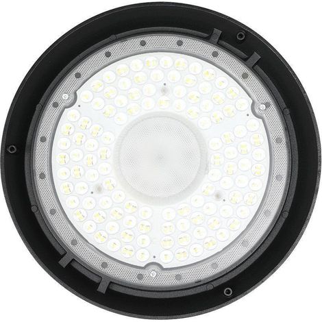 Arum Lighting – Gamelle suspension industrielle 150W – Lumens 20250 – IP65 étanche – Blanc neutre 4000K – Pour dépôts et garages