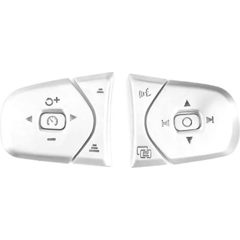 1 jeu d'autocollants de garniture pour boutons de volant de voiture pour XC60 XC90 S90 S60 V90-AquaForge (1/4)