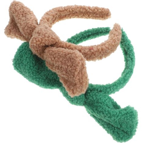 2 Pieces Women's Lambswool Headband, Knot (1/5)