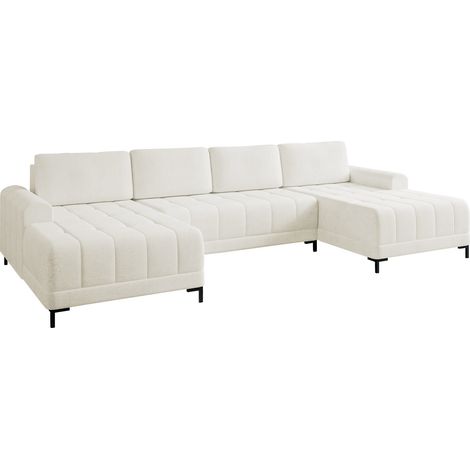 Sofá rinconero Stonecrest 101, Velo 621, Función de descanso, Almacenaje, 337x168x92cm, 0