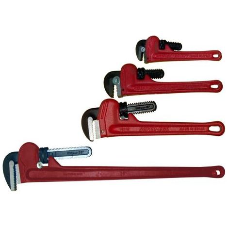 TrAdE Shop Traesio - Chiave Giratubi Americana Giratubo Giratubi Regolabile Varie Misure Idraulica - -350 mm - (1/5)