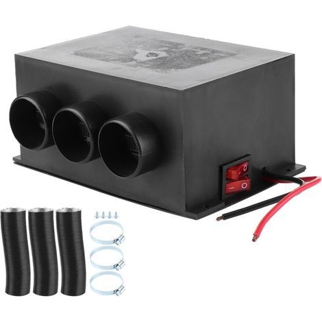 Chauffage de voiture Portable 12V, 3 trous, chauffage d'hiver, dégivreur de pare-brise, suppression du brouillard (1/4)