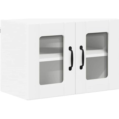 Maison Exclusive - Armario de vidrio para pared LUCCA 60 x 31 x 4