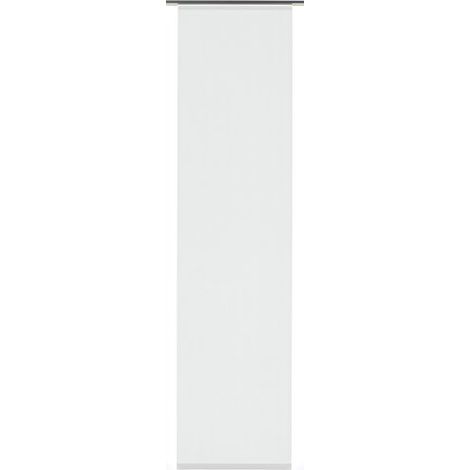 GARDINIA Tenda a pannello decorativa, Bianco, 60 x 245 cm (1/4)