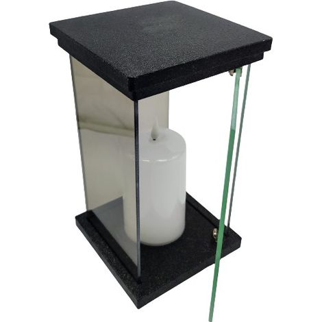 CAPPELLA CON PORTA IN PIETRA SINTETICA GRANDE MARRONE / 2 GRADI. 1 PEZZO (1/5)