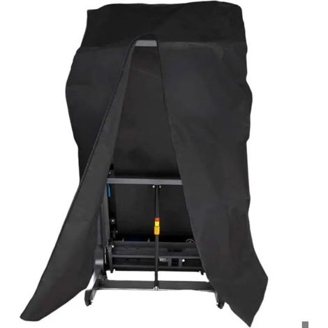 Housse de tapis roulant avec fermeture éclair, 117 x 97 x 168 cm, pliable, anti-poussière (1/5)