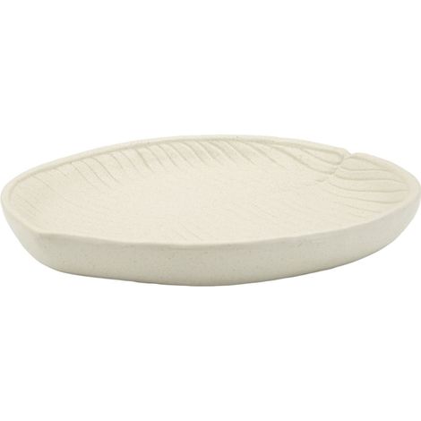 Vide-Poche en Résine "Stons" 33cm Crème