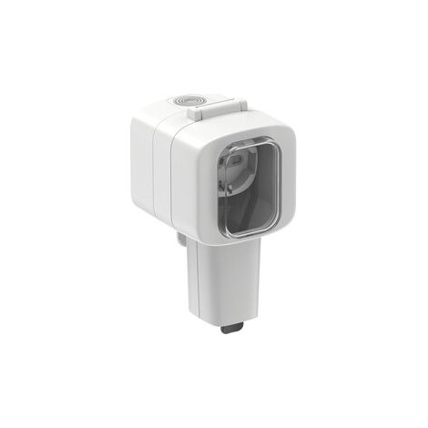 PRESA P/ESTERNO OBLO BIP-SCHUKO IP56 BIANCO