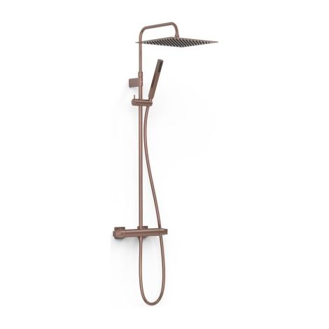 Ensemble de robinet thermostatique mural 2 voies pour douche Over-wall Volcanic - TRES 19039307VO