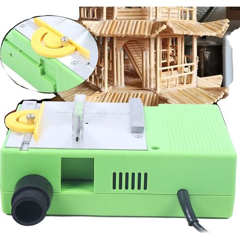 Scie sur table, Design portable, Construction durable, vert clair, UE (1/5)