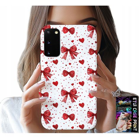 Hülle für Samsung Galaxy S20 – modische rote Schleifenmuster (1/5)