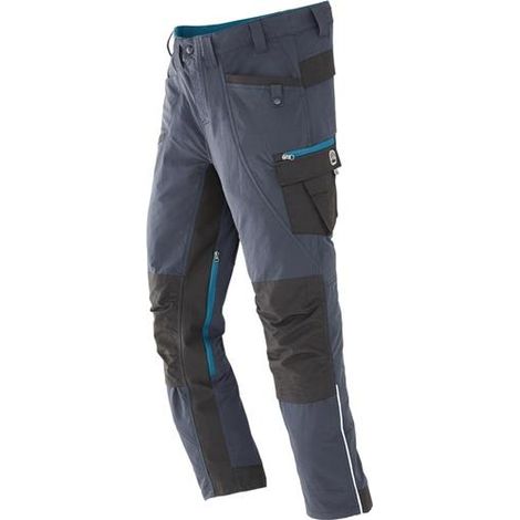 Pantalones  de  trabajo  Terrax  Workwear  talla  50  antracita/petróleo  TERRAX (1/2)