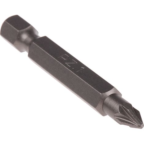 Embout de vissage RS PRO Pozidriv de 10 pièces , PZ2, L. 50mm, Acier chrome molybdène ( Prix pour Paquet de 10 )