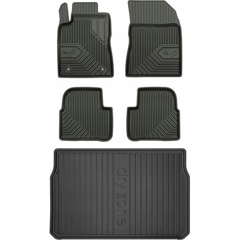SET 77 Tapis et moquettes en caoutchouc Citroën C3 3 Berline à partir de 2016- (1/5)