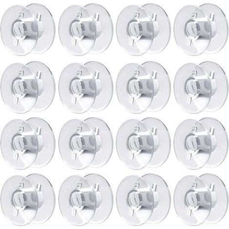 60 Pcs Canette Machine a Coudre Bobines pour Machine à Coudre Canette Plastique Canettes Machine à Coudre pour Brother Singer Kenmore Janome la Plupart des Machines à Coudre (1/4)