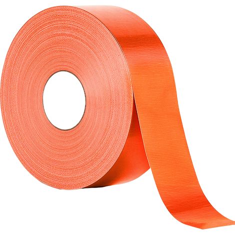 Cinta adhesiva naranja resistente para enlucido, 48 mm x 50 m, 1 unidad. (1/4)