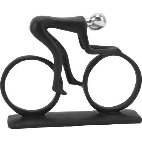 Resin Cycling Ornament, Desk Decoration with Sleek Design for Office, Shelf, TV Table (1/5)